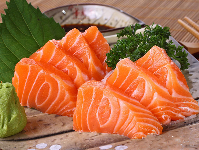 Chilled salmon