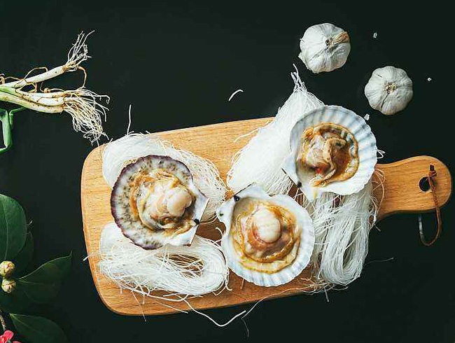 Original vermicelli golden shellfish