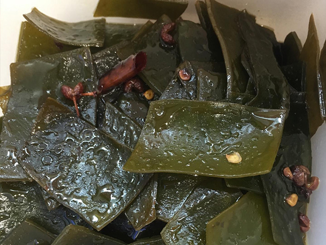 Spicy kombu